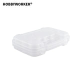 XUQIAN 12pcs Round Clear Organizer Box Jewelry Storage L0087