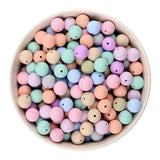 XUQIAN 15mm Hot 50pcs Teething Beads for DIY Baby Pacifier Chain
