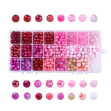 XUQIAN 16.5cm Mixed Glass Crystal Gradient Loose Bead for Vase Fillers