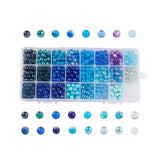 XUQIAN 16.5cm Mixed Glass Crystal Gradient Loose Bead for Vase Fillers