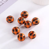 XUQIAN 16mm Loose Grid Pattern Wooden Beads Set