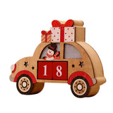 Wooden Luminous Calendar for Christmas Jewelry P0005