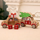 Wooden Luminous Calendar for Christmas Jewelry P0005