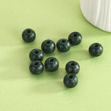 XUQIAN 100Pcs DIY Leopard Round Wooden Beads 10mm Necklace Jewelry Making B0318