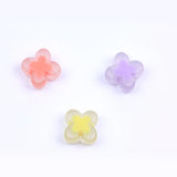XUQIAN 16mm DIY Four-Leaf Clover Arcylic Frost Beads for Jewelry Making