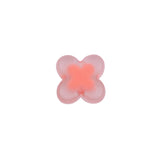 XUQIAN 16mm DIY Four-Leaf Clover Arcylic Frost Beads for Jewelry Making