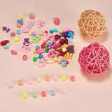 DIY Jewelry Making Kit with Colorful Bead Sets - 19*13*2.2cm
