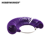 XUQIAN 2pcs Plastic Ring Sizer US/UK Standard Jewelry Tools L0081
