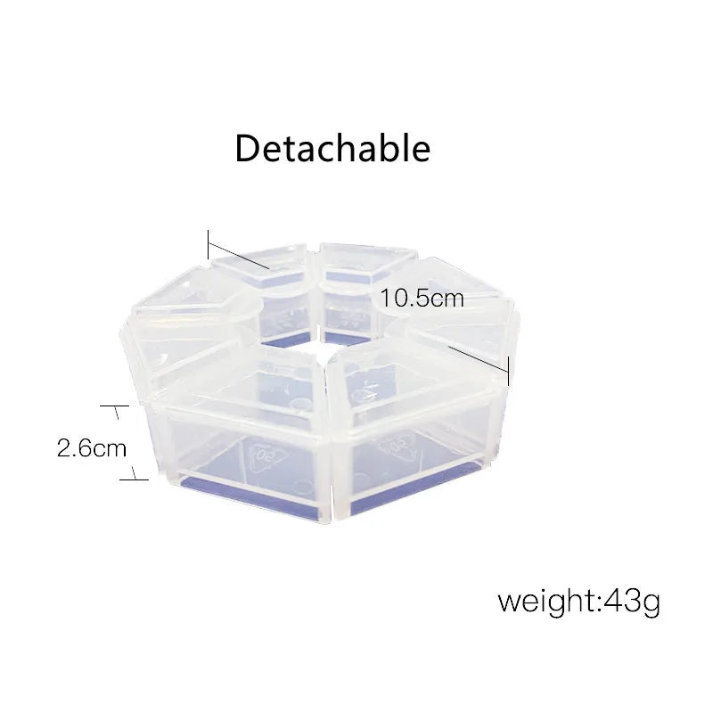 Adjustable Compartment Storage Box for Accessories L0025