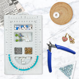 Bead Board Jewelry Plier Thread Needle Set for Beading Supplies L0184