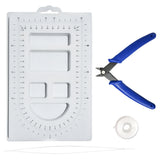 Bead Board Jewelry Plier Thread Needle Set for Beading Supplies L0184