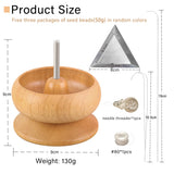 Jewelry Making Bead Spinner Kit with Thread, Beads & Needles