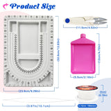 Beading Board Jewelry Making Organizer Kit