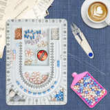 Beading Board Jewelry Making Organizer Kit