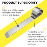 Bracelet Bending Bar for Cuff Bracelet Making Jewelry Tool L0192