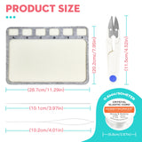 Flat Crystal Elastic Cord, Beading Set for Bracelet Making