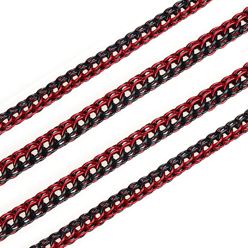 XUQIAN High 10mm Full Persian Chainmail Chain for Jewelry Making C0044