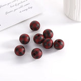 XUQIAN 16mm Wooden Loose Grid Beads 200 Pcs B0314