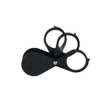 XUQIAN 2pcs 5.5*2.5cm Handheld Eye Loupe Jewelry Magnifier