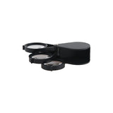 XUQIAN 2pcs 5.5*2.5cm Handheld Eye Loupe Jewelry Magnifier