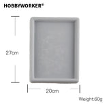 XUQIAN 2pcs Grey Flocked Bead Board 20*27cm Jewelry Accessories L0079