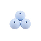 XUQIAN High 50pcs 15mm Silicone Teething Beads for DIY Baby Pacifier Chain