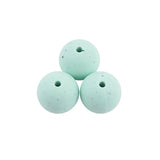 XUQIAN High 50pcs 15mm Silicone Teething Beads for DIY Baby Pacifier Chain