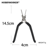 XUQIAN High Round Head Pointed Nose Plier for Jewelry Making