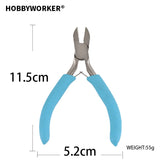 XUQIAN High Plastic Side Cutting Round Long Nose Pliers for Jewelry Making
