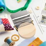 Small Portable Knitting Tool with 14 Hooks for Beginners