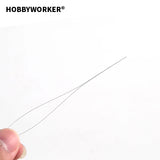 10pcs High Stainless Big Eye Beading Needles Hand Tools for Jewelry Making