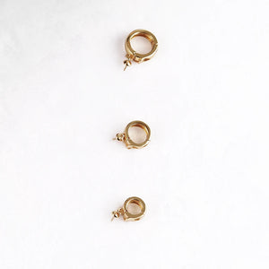 XUQIAN 10mm Round Bead Disc Buckle for DIY Bracelet Necklace Making A0043