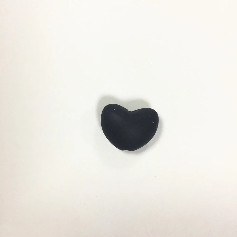 XUQIAN Silicone Small Love Heart Beads for DIY Necklace Pacifier Chain B0052