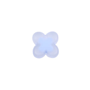 XUQIAN DIY Frosted Four-Leaf Clover Arcylic Frost Beads for Jewelry Making