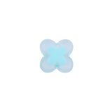 XUQIAN DIY Frosted Four-Leaf Clover Arcylic Frost Beads for Jewelry Making