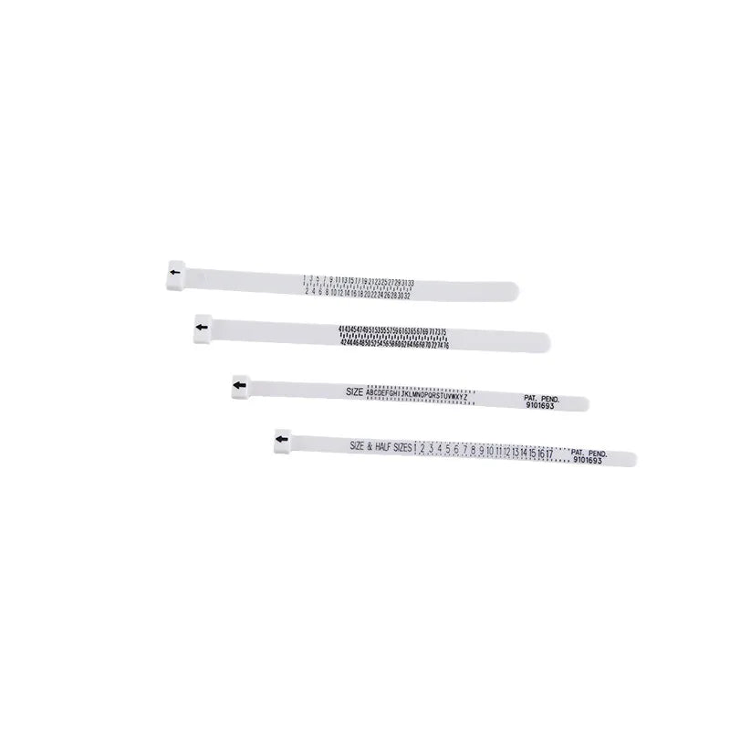 5pcs Plastic Ring Sizer Tool Set for Women Men Kids L0083