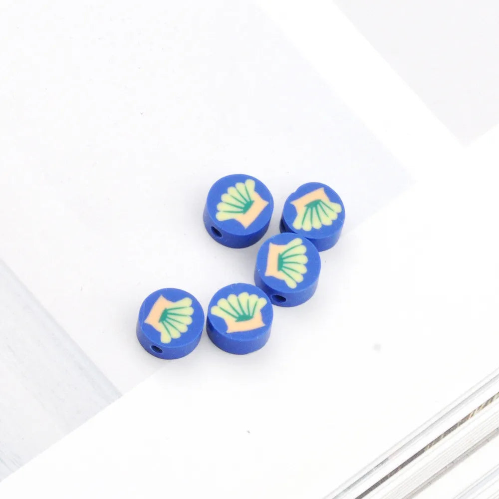 XUQIAN 80pcs Cartoon Animal Clay Beads Hair Accessories Bracelet Making