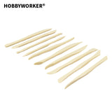 XUQIAN 10Pcs Polymer Clay Tool Kit for Beginners
