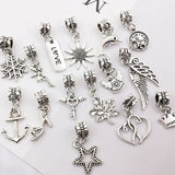 XUQIAN Colorful Alloy Bracelet Set for Teen Girls DIY Accessories