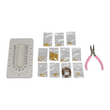 Jewelry Findings Set Earring Hooks Jump Rings Kit L0159