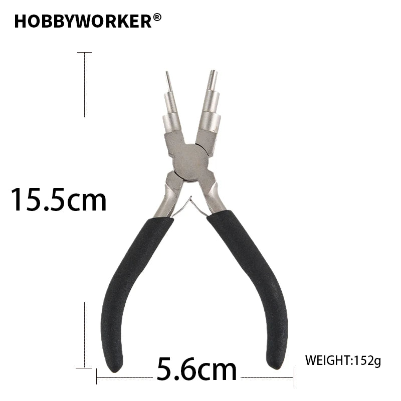 Round Head Pointed Nose Pliers for Jewelry Making L0096