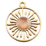 XUQIAN Stainless Steel Charm Pendants for Earring Necklace Making