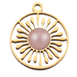 XUQIAN Stainless Steel Charm Pendants for Earring Necklace Making
