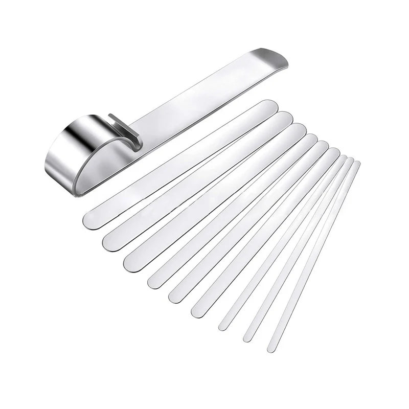 XUQIAN Stainless Steel Ring Gauges Finger Sizer Measuring Ring L0009