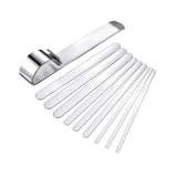 XUQIAN Stainless Steel Ring Gauges Finger Sizer Measuring Ring L0009