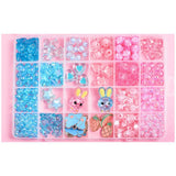 XUQIAN 24 Grid Children Beaded Toy Amblyopia Correction Set J0082