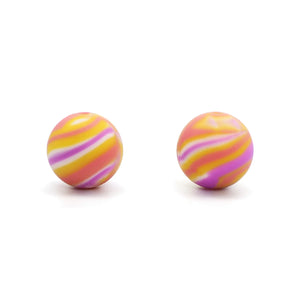 XUQIAN 50pcs Mixed Camo 15mm Silicone Round Beads for Baby Teething Jewelry