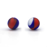 XUQIAN 50pcs Mixed Camo 15mm Silicone Round Beads for Baby Teething Jewelry