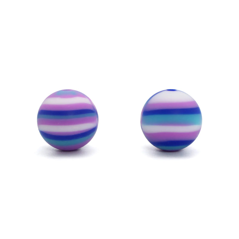 XUQIAN 50pcs Mixed Camo 15mm Silicone Round Beads for Baby Teething Jewelry