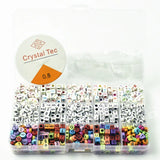 XUQIAN Kids' Acrylic Number English Letter Bead Set DIY Accessory J0081